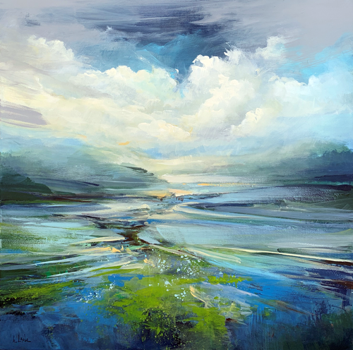 The green note II van Irina Laube, Schilderij te koop op Singulart