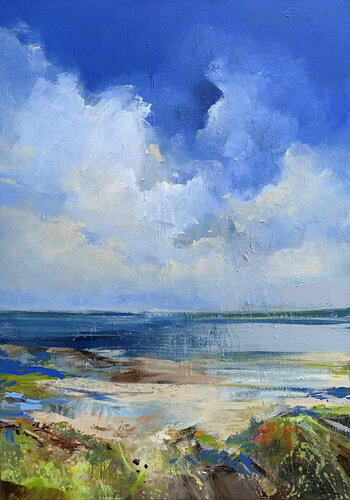 Depth of the sky van Irina Laube, Schilderij te koop op Singulart