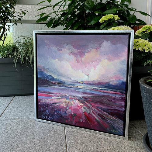 Melody of the evening van Irina Laube, Schilderij te koop op Singulart