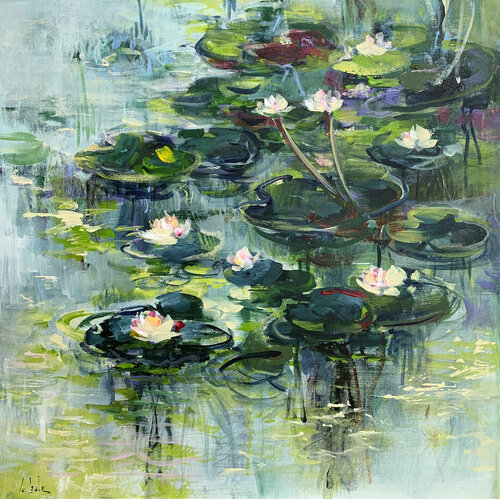 The water lily pond II Irina Laube