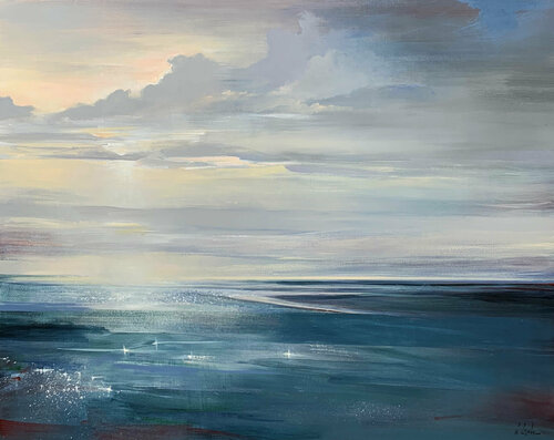 Evening calm van Irina Laube, Schilderij te koop op Singulart