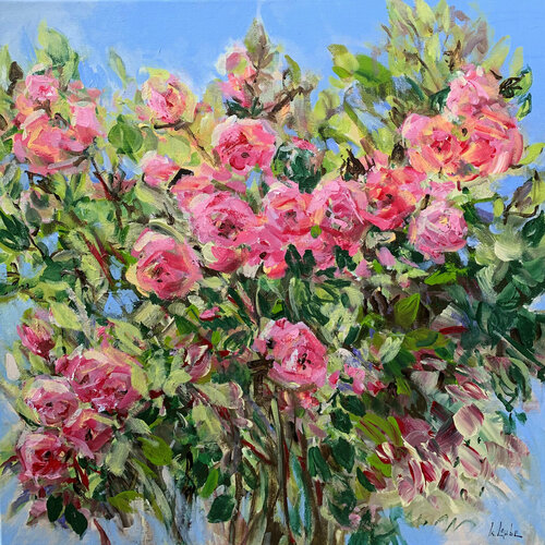 Pink Roses II Irina Laube