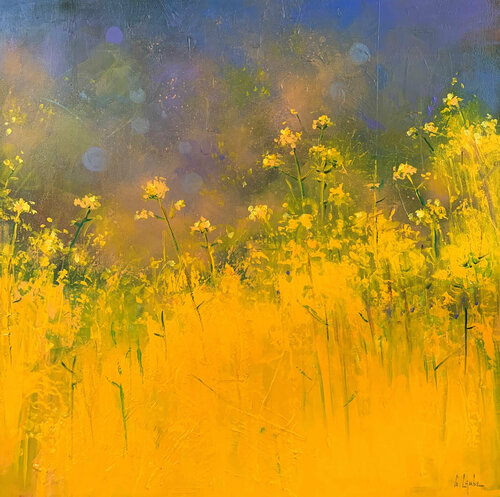 Raps flowers I van Irina Laube, Schilderij te koop op Singulart