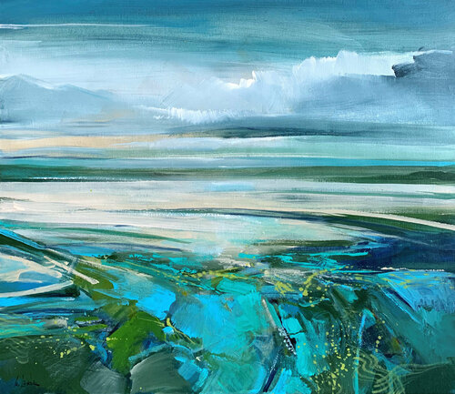 Weekend at the North Sea 2 van Irina Laube, Schilderij te koop op Singulart