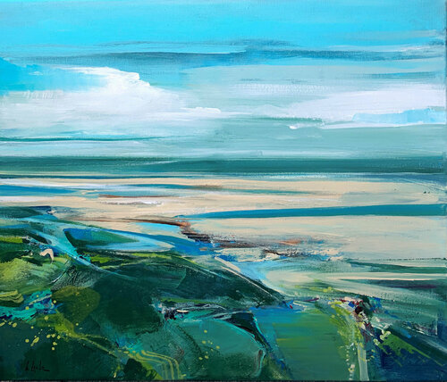 Weekend at the North Sea 1 van Irina Laube, Schilderij te koop op Singulart