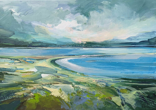 Autumn sky van Irina Laube, Schilderij te koop op Singulart