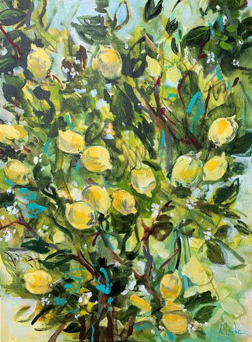 Lemon tree di Irina Laube, Pittura in vendita su Singulart