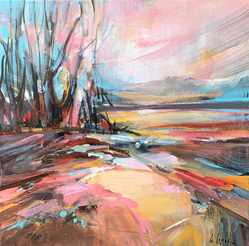 Colorful autumn di Irina Laube, Pittura in vendita su Singulart