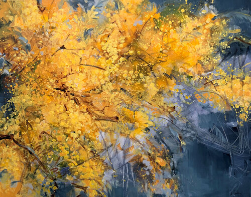 Mimosa di Irina Laube, Pittura in vendita su Singulart