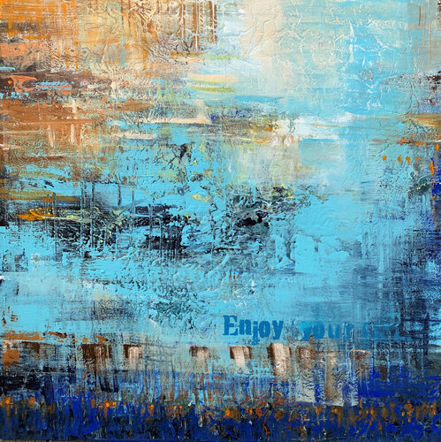 Enjoy you... par Irina Laube, Peinture en vente sur Singulart