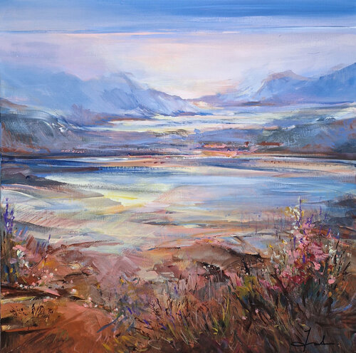 Tender evening hours by Irina Laube, Painting for Sale on Singulart
