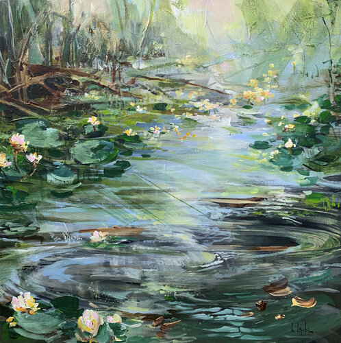 Morning light de Irina Laube, Pintura a la venta en Singulart