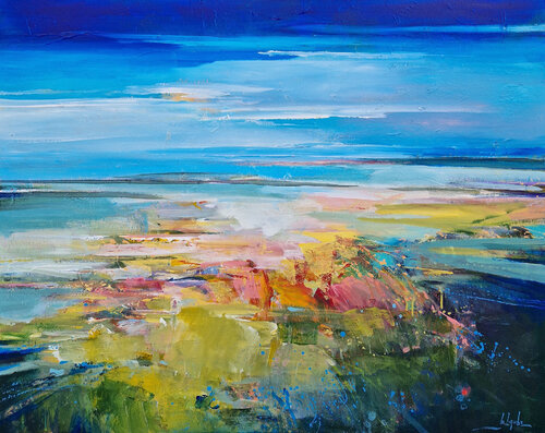 Summer walk di Irina Laube, Pittura in vendita su Singulart