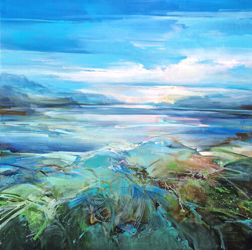 Turquoise coast von Irina Laube, Malerei kaufen auf Singulart