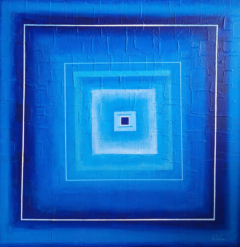 Into Blue di Irina Laube, Pittura in vendita su Singulart