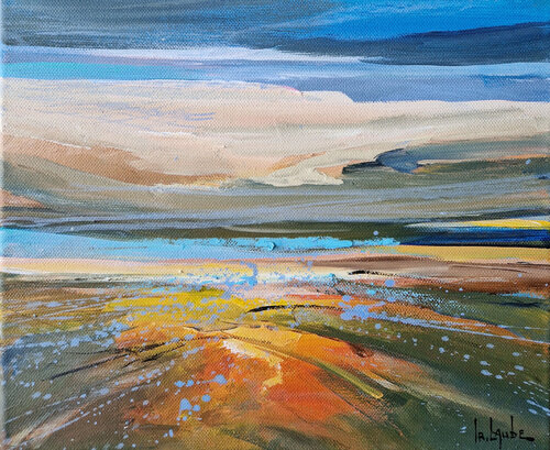 Evening mood par Irina Laube, Peinture en vente sur Singulart