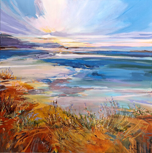 Warm evening von Irina Laube, Malerei kaufen auf Singulart