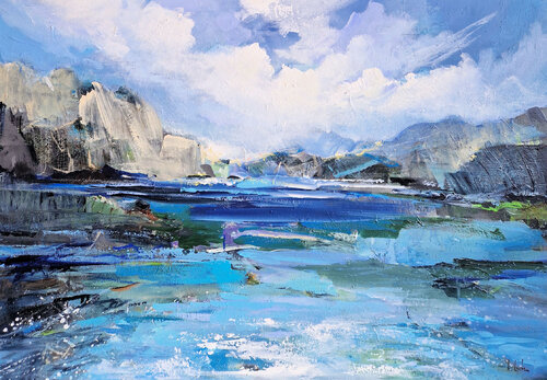A lake in the mountains Irina Laube