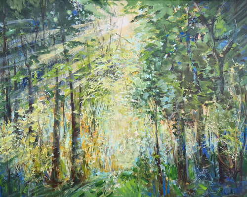 Sunny glade Irina Laube