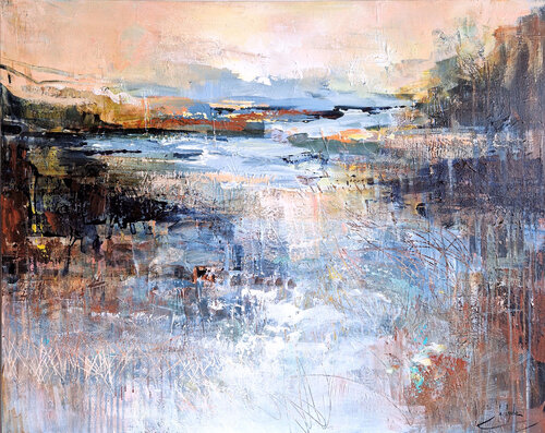 Old lake by Irina Laube, 회화 for Sale on Singulart
