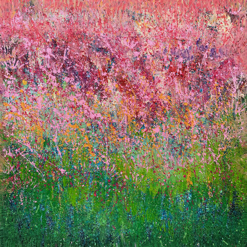 Blumenwiese par Irina Laube, Peinture en vente sur Singulart