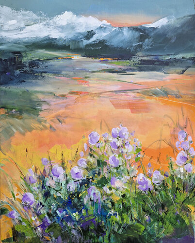 Summer in the mountains II von Irina Laube, Malerei kaufen auf Singulart