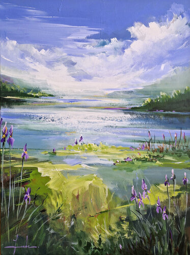 Summer Feeling van Irina Laube, Schilderij te koop op Singulart