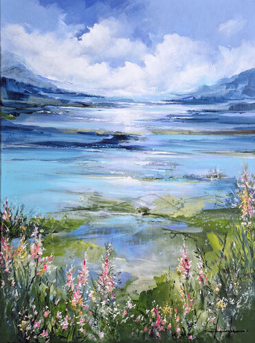 Whispers of Summer by Irina Laube, Painting for Sale on Singulart