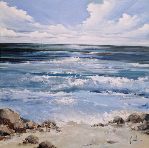 Sea of Dreams par Irina Laube, Peinture en vente sur Singulart