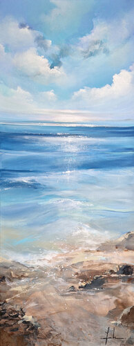Whispers of the Sea van Irina Laube, Schilderij te koop op Singulart