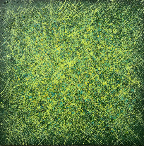 Green meadow van Irina Laube, Schilderij te koop op Singulart