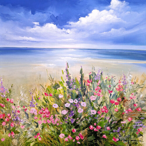 Summer Greetings van Irina Laube, Schilderij te koop op Singulart