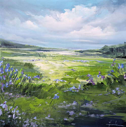 A Quiet Place to Wander par Irina Laube, Peinture en vente sur Singulart