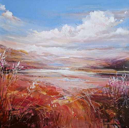 Drifting Cloud Light par Irina Laube, Peinture en vente sur Singulart