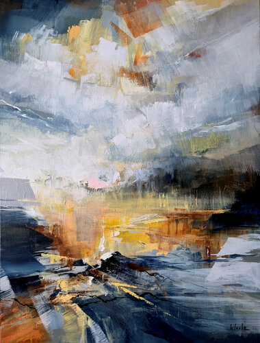 Autumn day II van Irina Laube, Schilderij te koop op Singulart