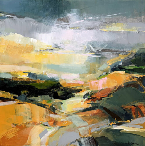 Summer fields van Irina Laube, Schilderij te koop op Singulart