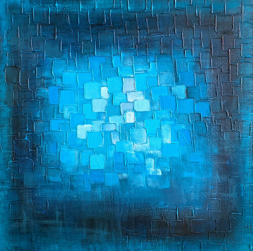 Night cubes van Irina Laube, Schilderij te koop op Singulart