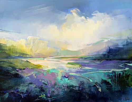 Flowering shore van Irina Laube, Schilderij te koop op Singulart