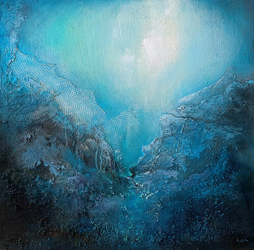 Neptune's Empire van Irina Laube, Schilderij te koop op Singulart
