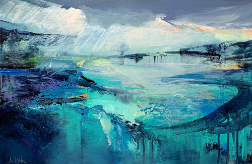 Evening bay di Irina Laube, Pittura in vendita su Singulart