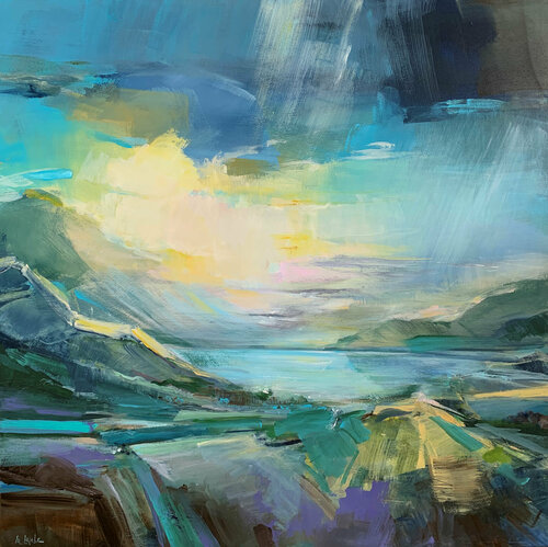 Mountain lake Irina Laube