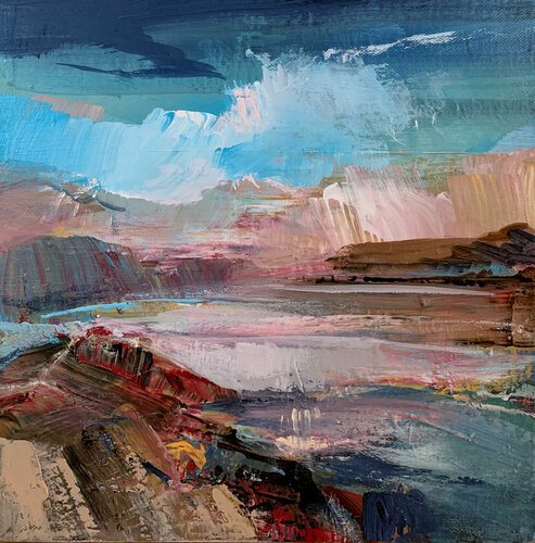 Small landscape 1-20 van Irina Laube, Schilderij te koop op Singulart