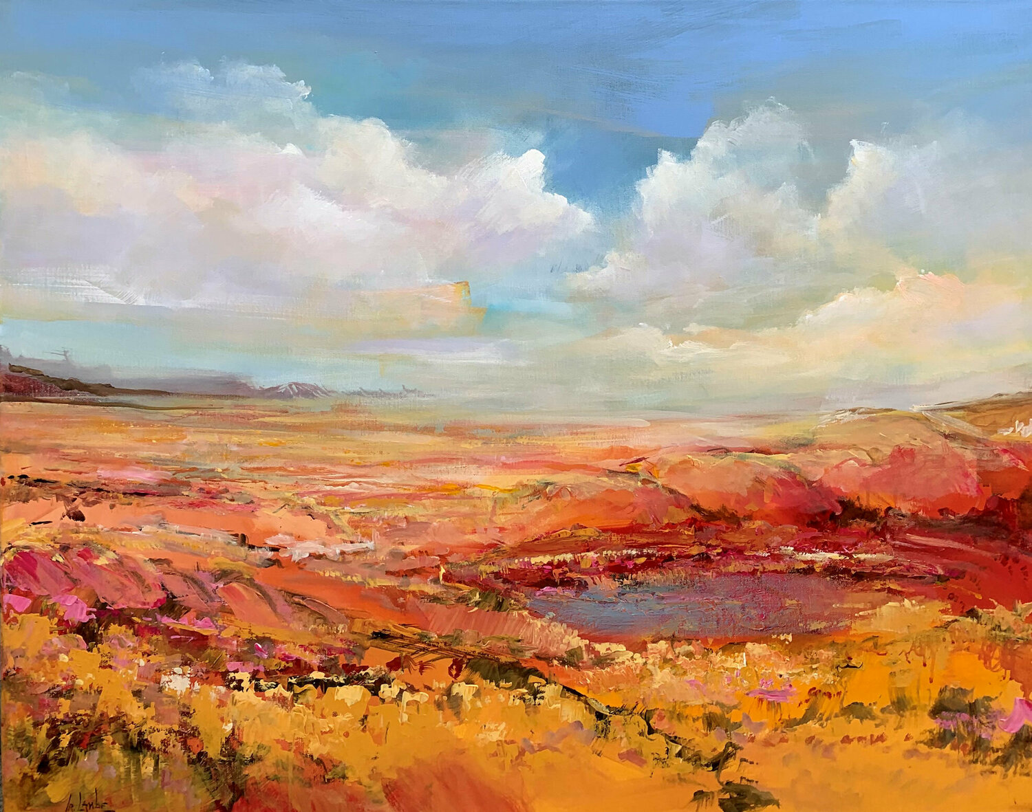 Summery expanse Irina Laube
