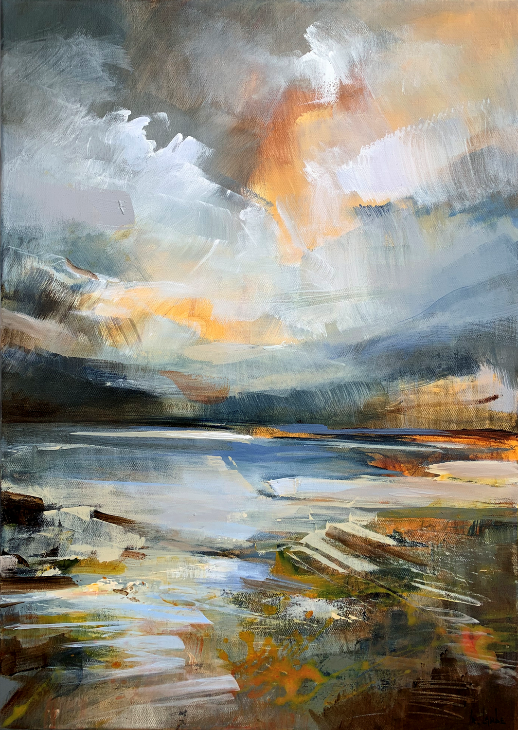 Autumn sky Irina Laube