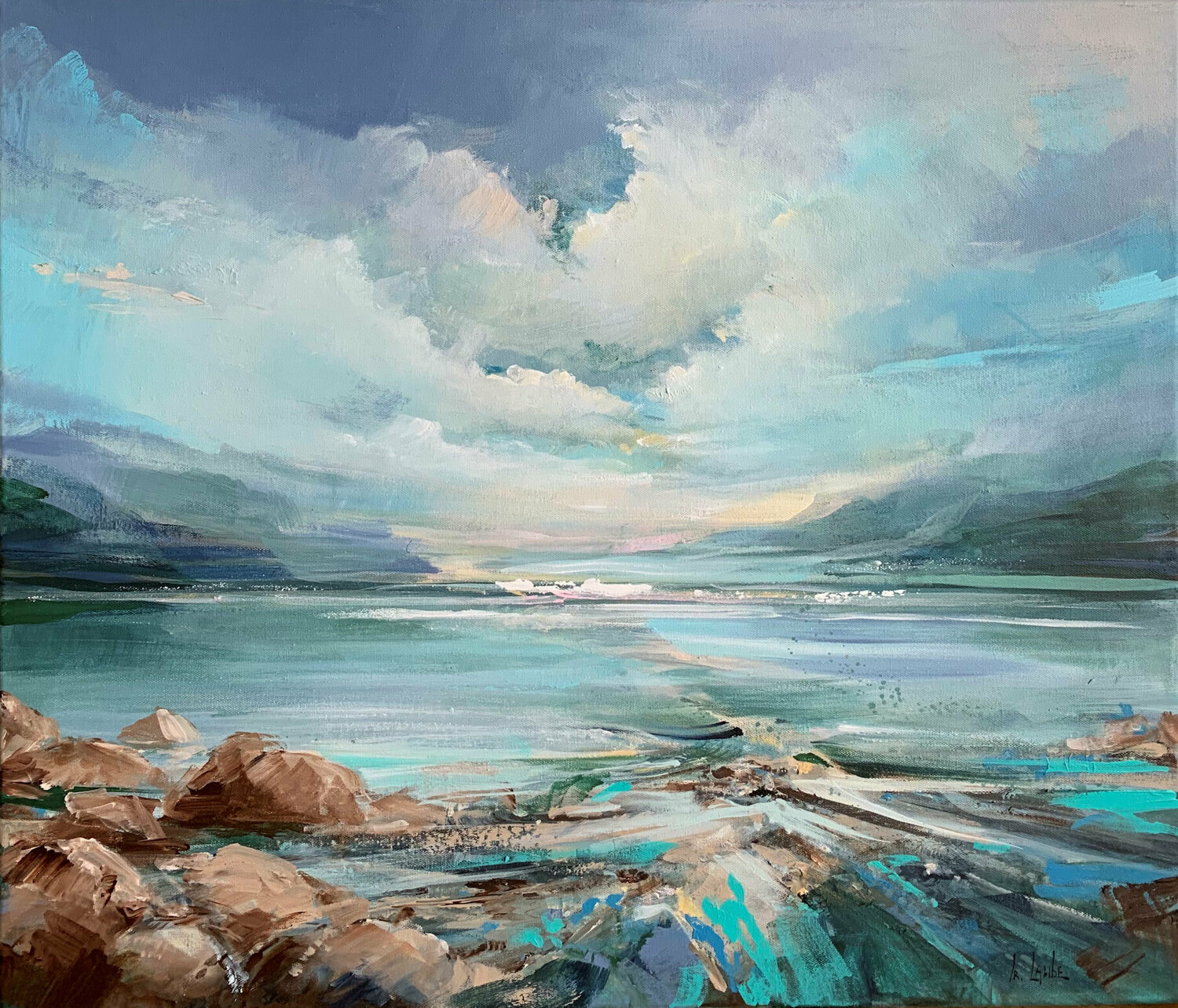 By the lake Irina Laube