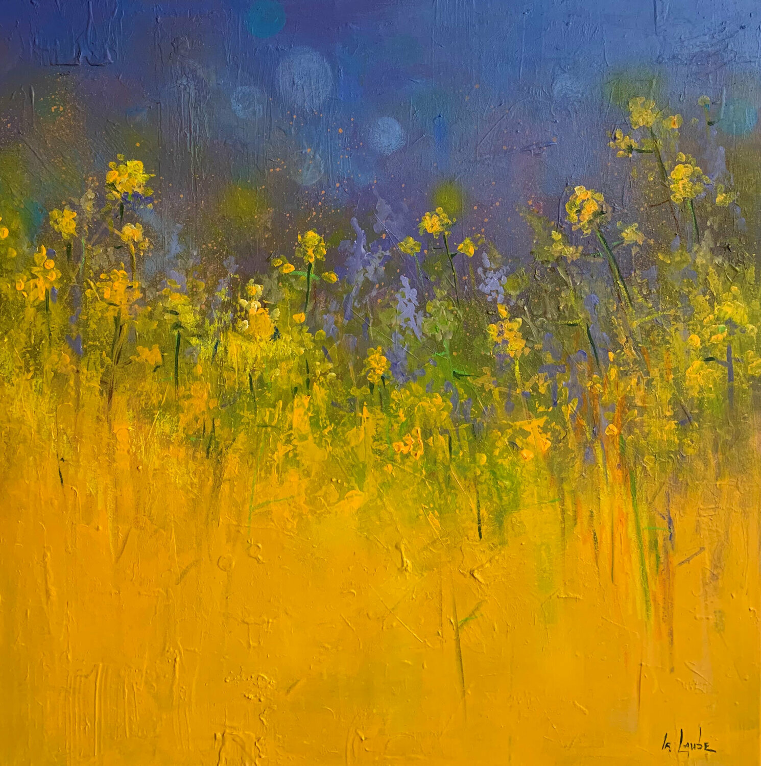 Raps flowers II Irina Laube