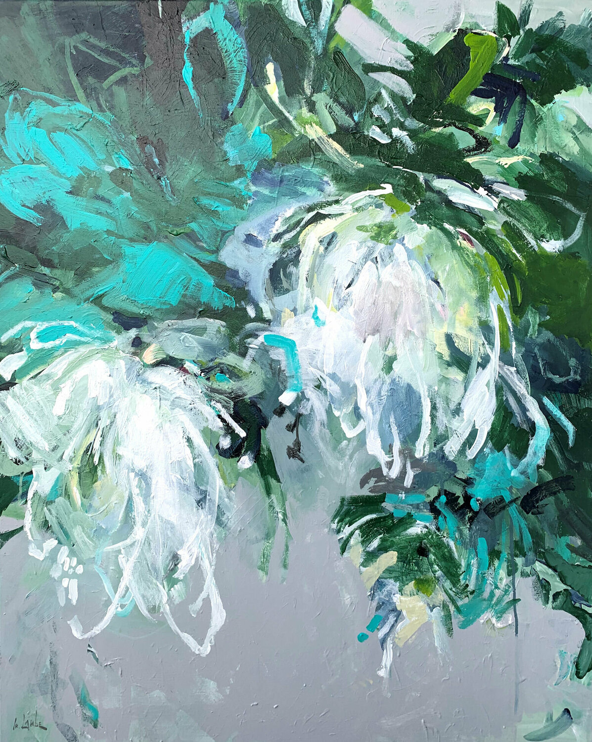 White duo Irina Laube