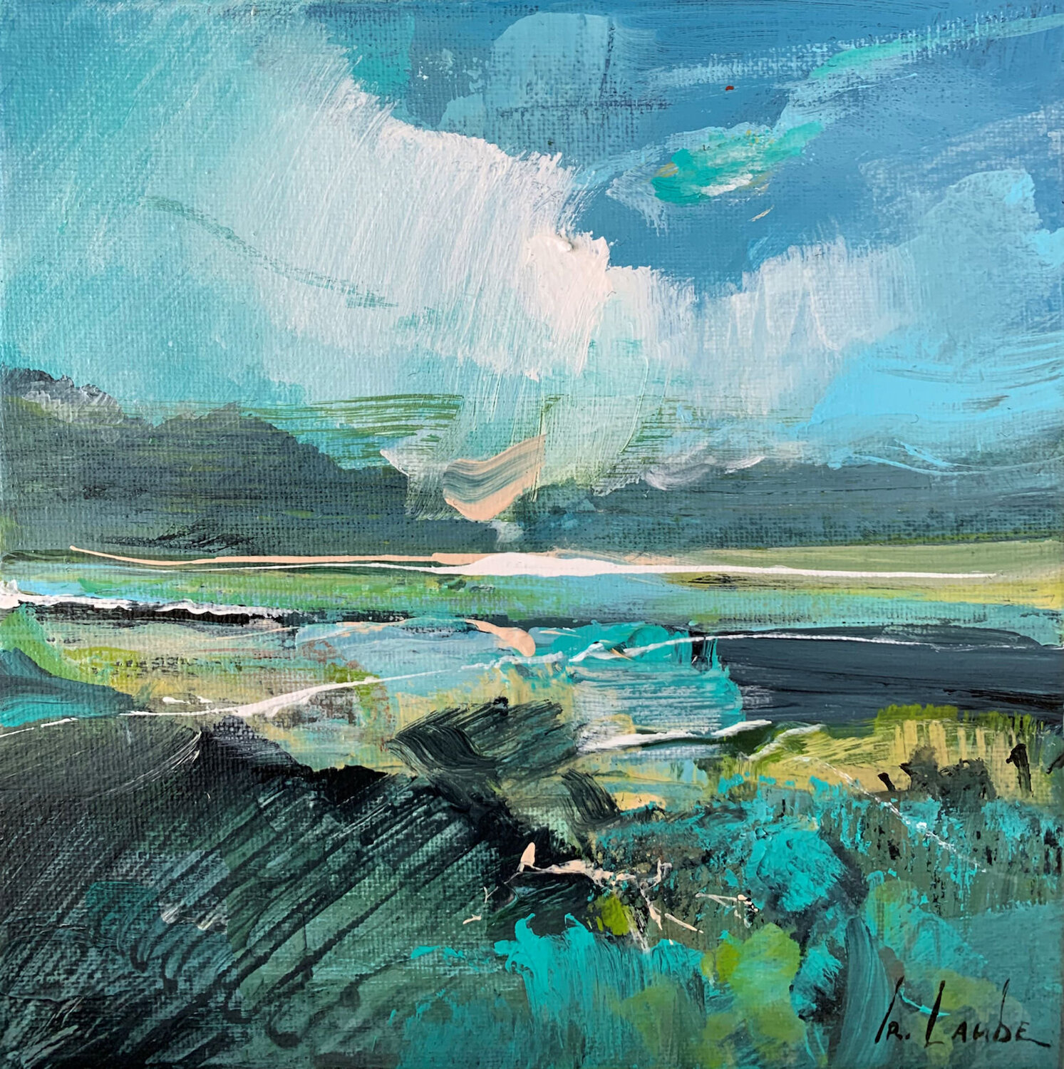 Mini landscape 1-22 Irina Laube