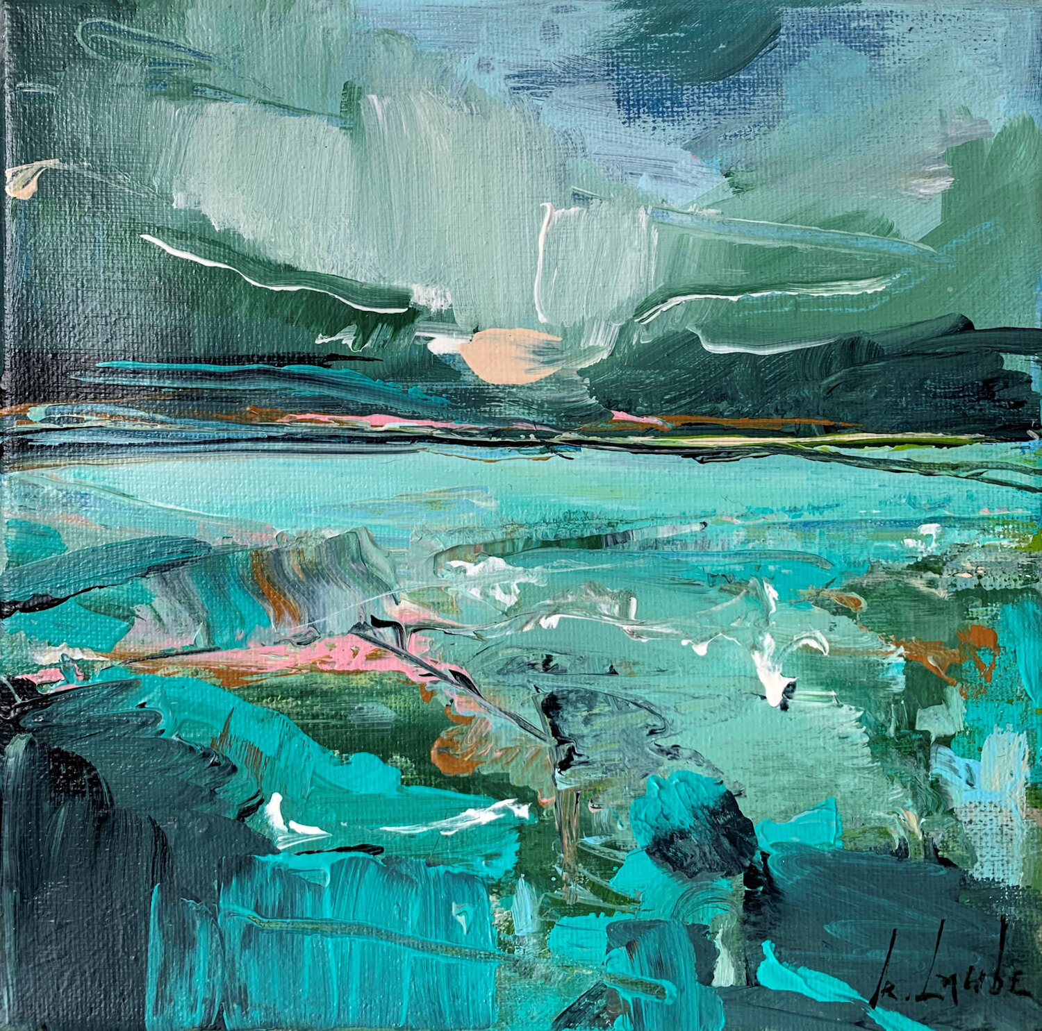 Mini landscape 3-22 Irina Laube