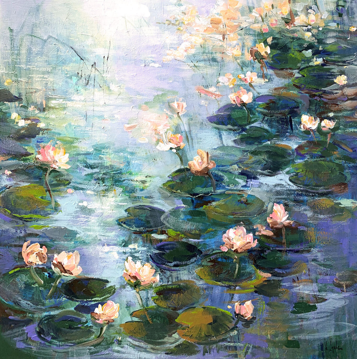 Lily pond Irina Laube